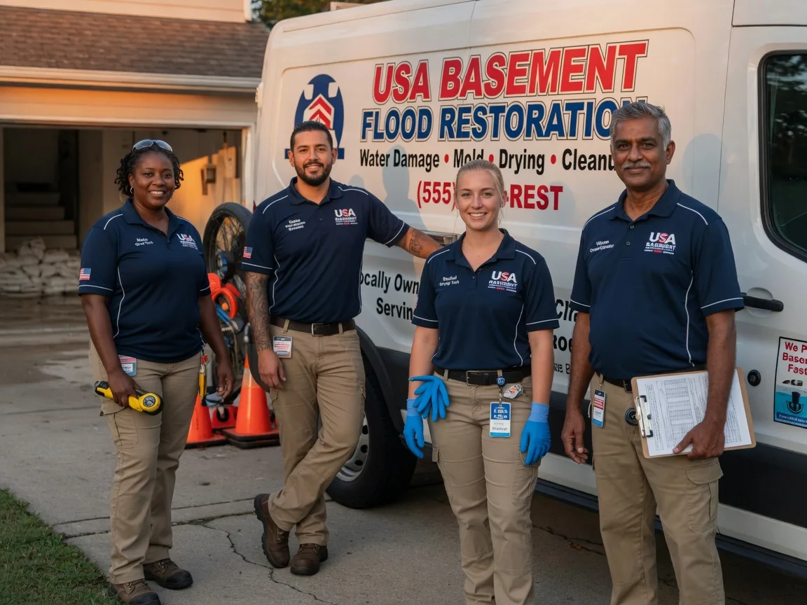 Basement Flood Cleanup company in Abbotsford, WI